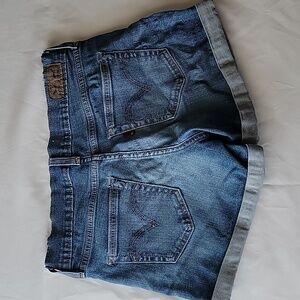 Levi Strauss & Co Jean Shorts Womens Size 25 98% Cotton
